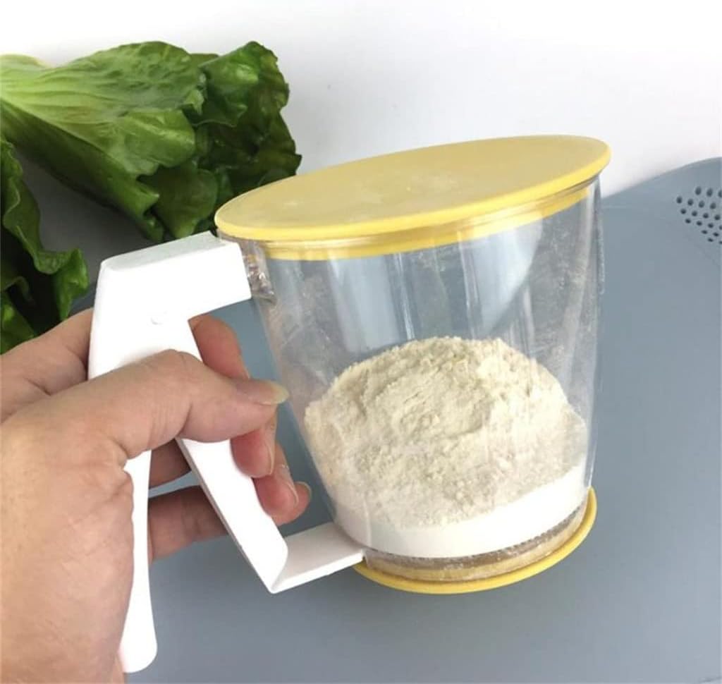 Hand-held Flour Sieve Mesh Sugar Filter Manual Icing Sugar Powder Strainer Kitchen Pastry Tools Baking Tools image 3
