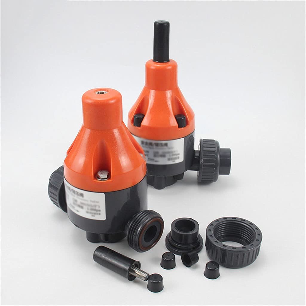 Sicherheits-Rückschlagventil, 20-75mm UPVC-Rückendruck Einweg-PVC-Rohrventil, Adapter Für Instrahlung Landwirtschaftlicher Bewässerung Gartenlandschaft(Inner Dia20mm(DN15))
