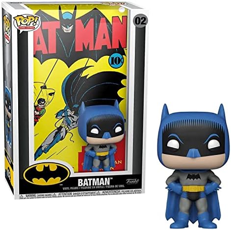 Funko 57411 POP Vinyl Comic Cover: DC- Batman Funko 57411 POP Vinyl Comic Cover: DC- Batman | Pop Spiderman | 3 Funko 57411 POP Vinyl Comic Cover: DC- Batman | Pop Spiderman