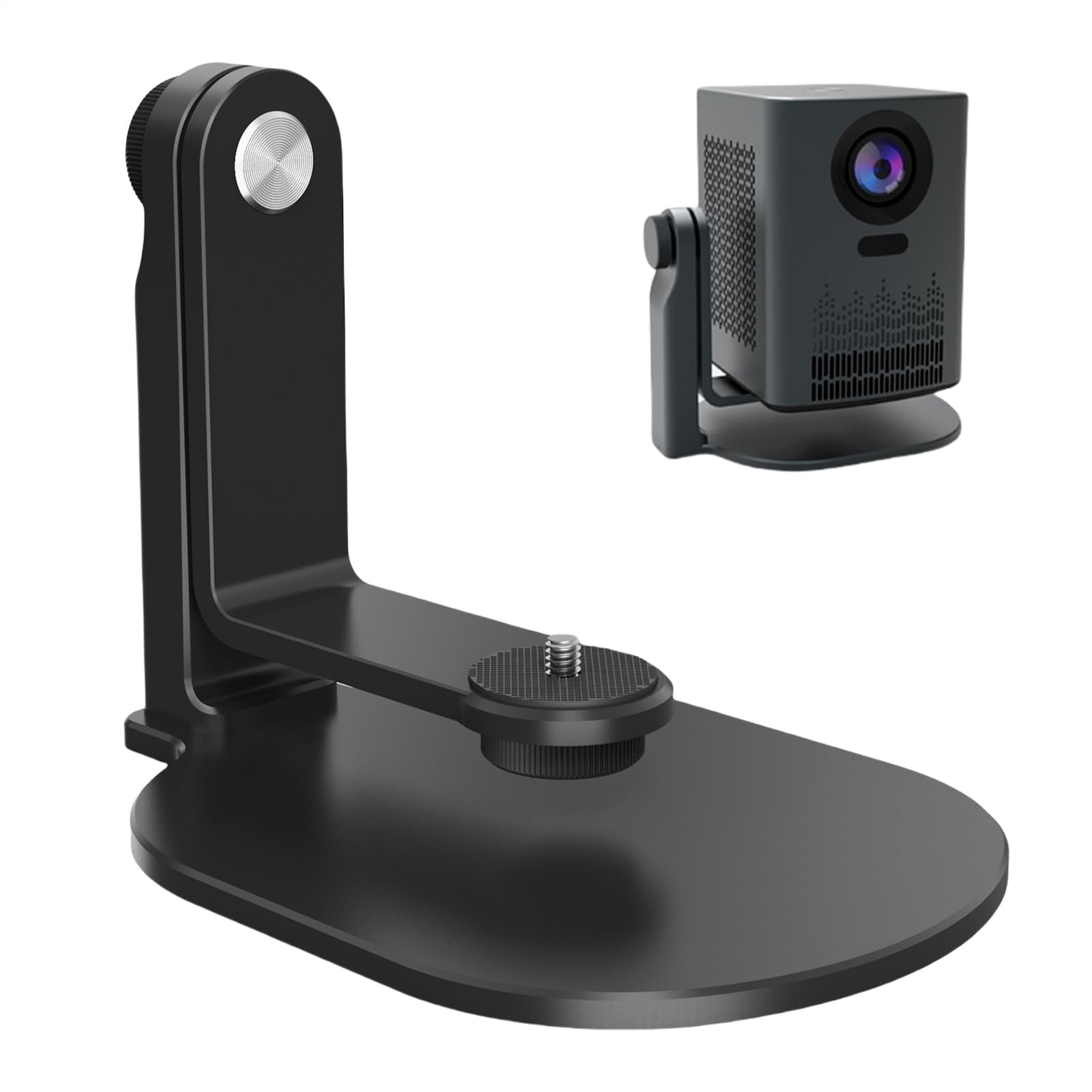 Soporte de mesa ajustable 360° para proyector de dormitorio y sala 8