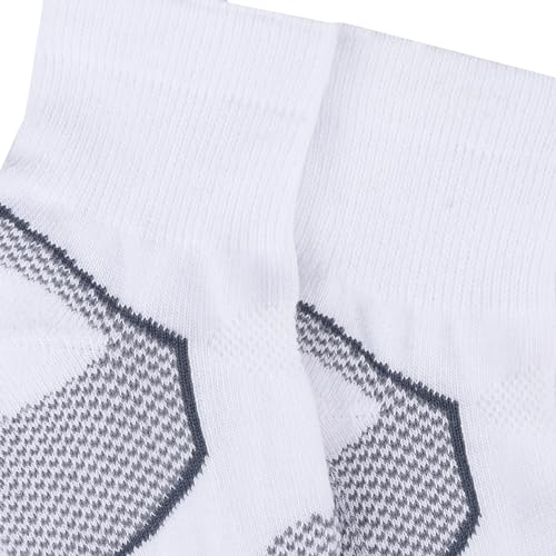 Columbia Men's quarter Sockshosiery, white, 10-133