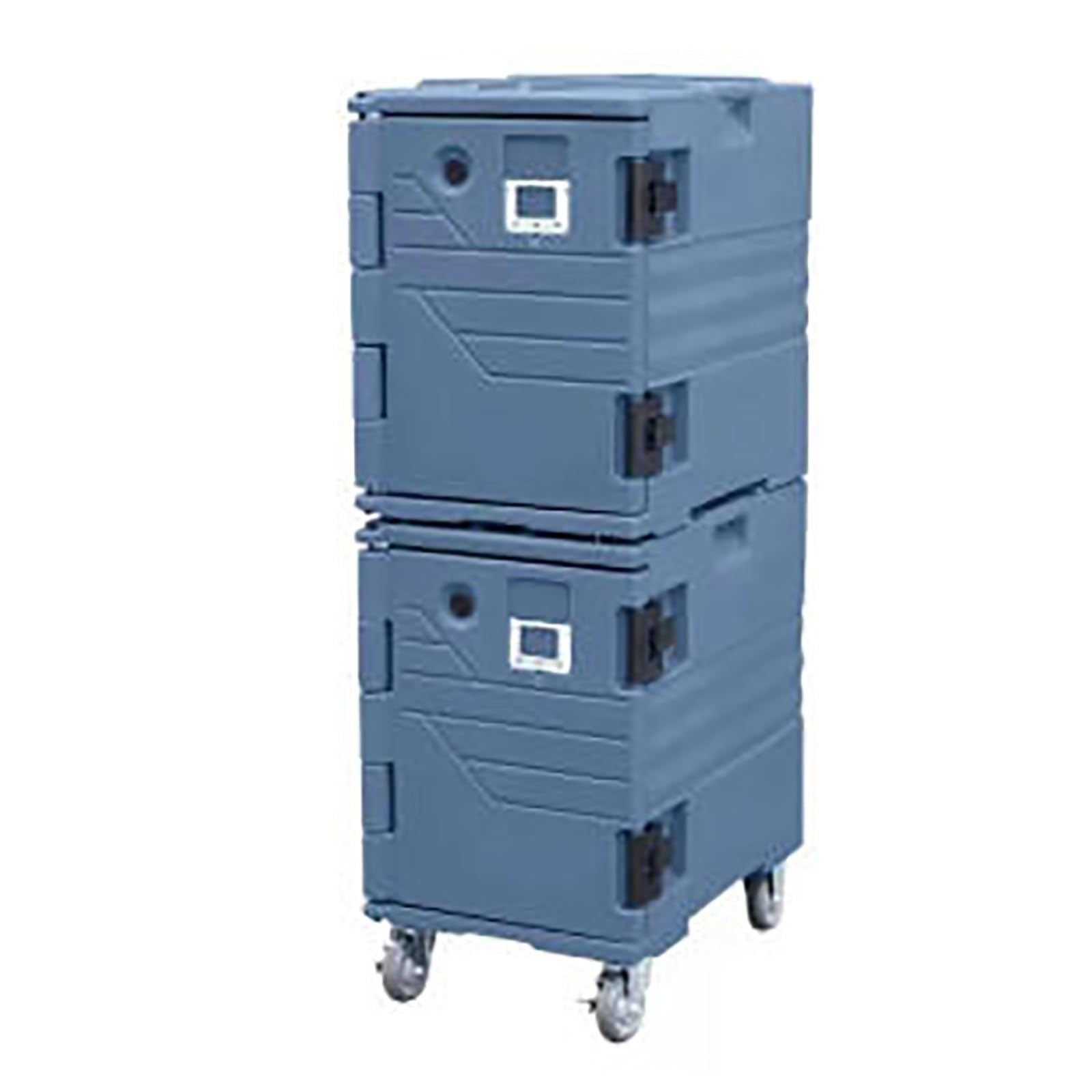 JOSOGO Commercial Insulated Delivery Box, Waterproof Thermal Food Cooler Box, Heavy Duty Leakproof Carry Cooler for Restaurant Catering Takeout(D)