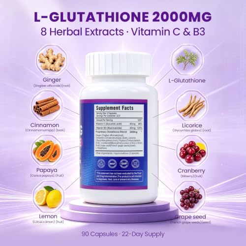 Wins Town 8-in-1 Glutathione Supplement