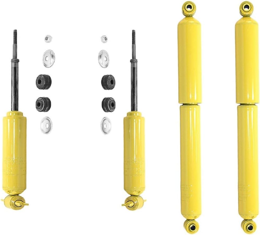 Monroe Front & Rear Shock Absorbers Gas-Magnum For Dodge B100 B250 Plymout PB100