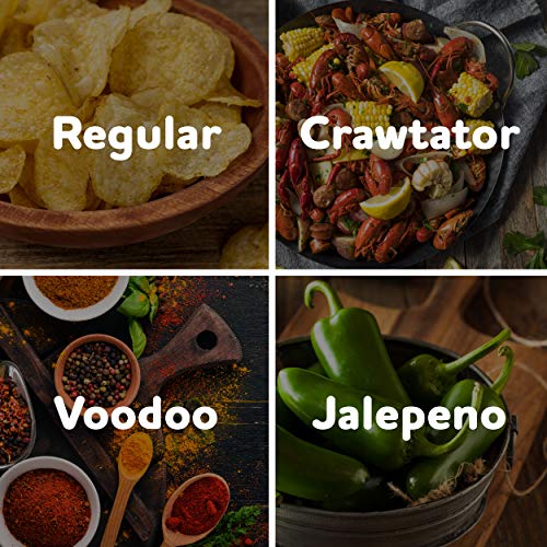 Zapp's Zapp’s New Orleans Kettle-Style Potato Chips Variety Pack (1.5 Oz Bags, 25 Count) – Includes Regular, Voodoo, Perfect On-The-Go, Gluten Free Snack, 1.5 Ounce (Pack Of 25) #TOP1