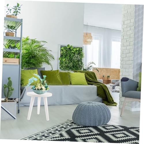 Support plantes intérieur en bois rond pour optimiser les petits coins