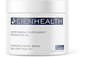 Super Omega-3 EPA/DHA With Sesame Lignans & Olive Extract: 30 Capsules of...
