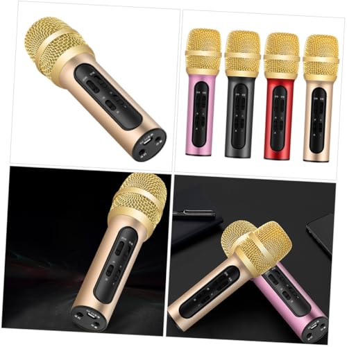 Microphone professionnel portable avec réverbération intégrée et support - 4