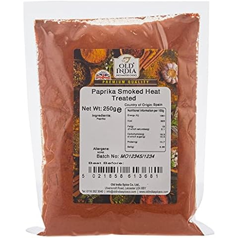 Old India Paprika Smoked Heat Treated 250g Cover