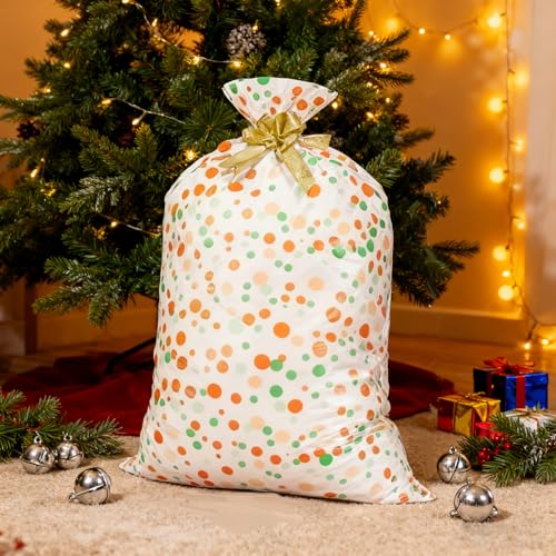 Sac cadeau extra large CHIHEUNG de 91x142 cm avec nœuds colorés