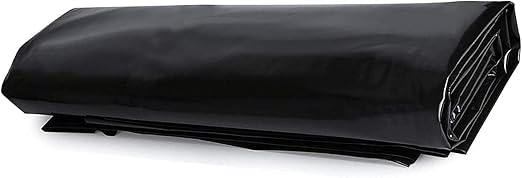 Image Hanghaijia HDPE Pond Liner 10x10ft Koi Pond Liner 7.9mil Preformed Pond Liners for Fish Ponds,Water Features,Fountains,Waterfall and Water Gardens,Black/60 Sizes (Size : 5x6m/16x20ft) Image Hanghaijia HDPE Pond Liner 10x10ft Koi Pond Liner 7.9mil Preformed Pond Liners for Fish Ponds,Water Features,Fountains,Waterfall and Water Gardens,Black/60 Sizes (Size : 5x6m/16x20ft)