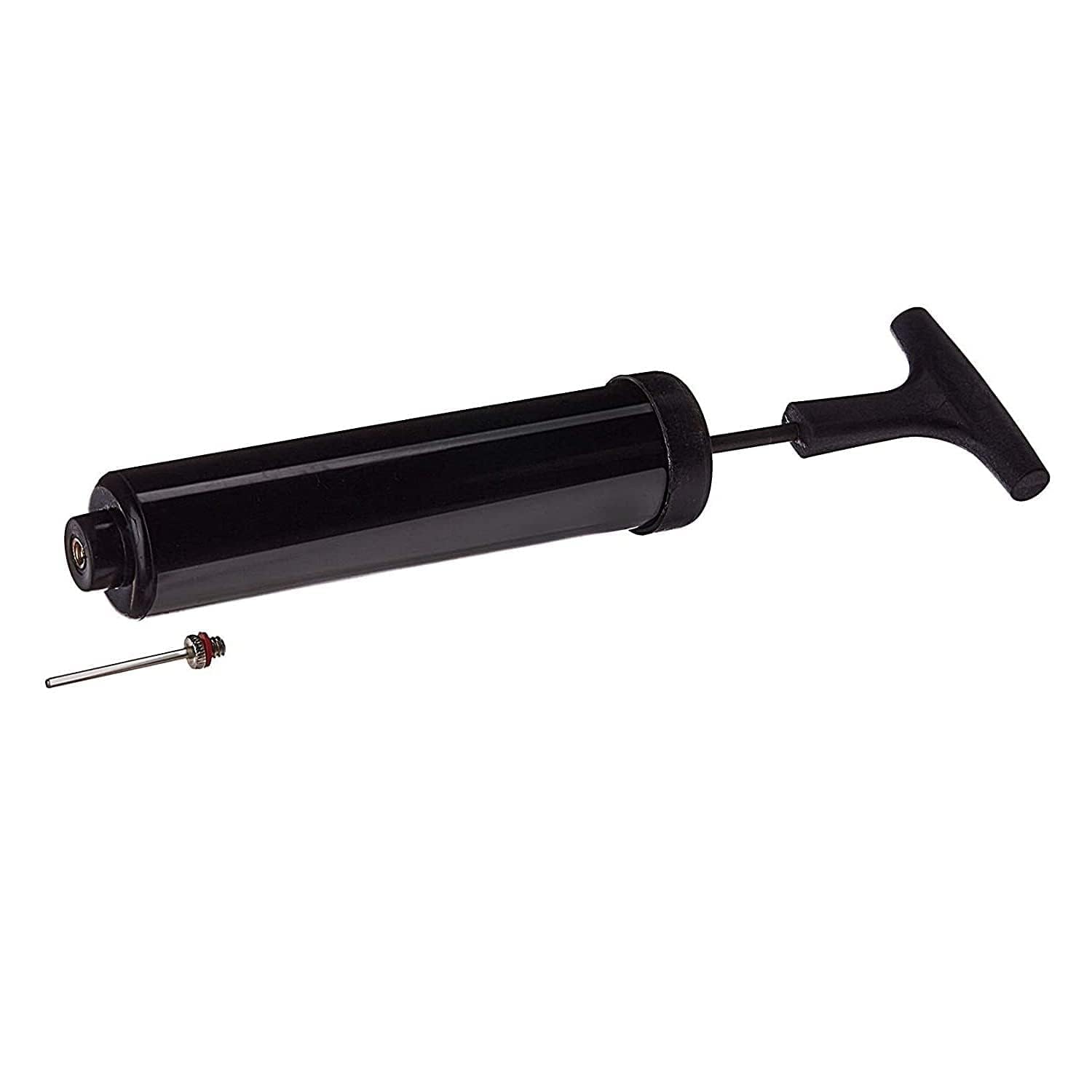 Hand Air Pump for Football, Black, with Needle Included, Portable Ball Inflator for Footballs Basketballs Volleyballs-image-29