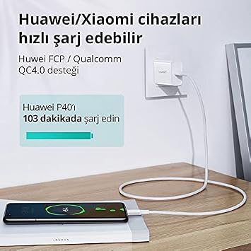 Ugreen 5A Type-C Charging and Data Cable 1 Meter