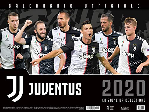 calendario JUVENTUS 2020 prodotto ufficiale cm 44x33