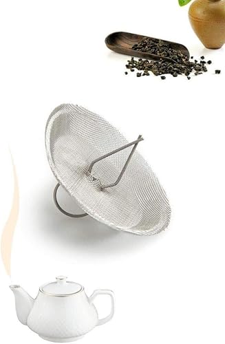 Miniatura 6 de 5 coladores redondos de té para boquilla, acero inoxidable, filtro de boquilla de hervidor, inserción interior de la tetera de 1.53 pulgadas de