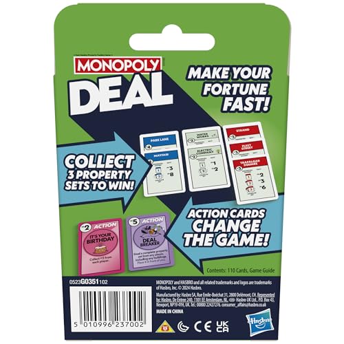 MONOPOLY Deal Kartenspiel – Englische Version – Ansicht 9