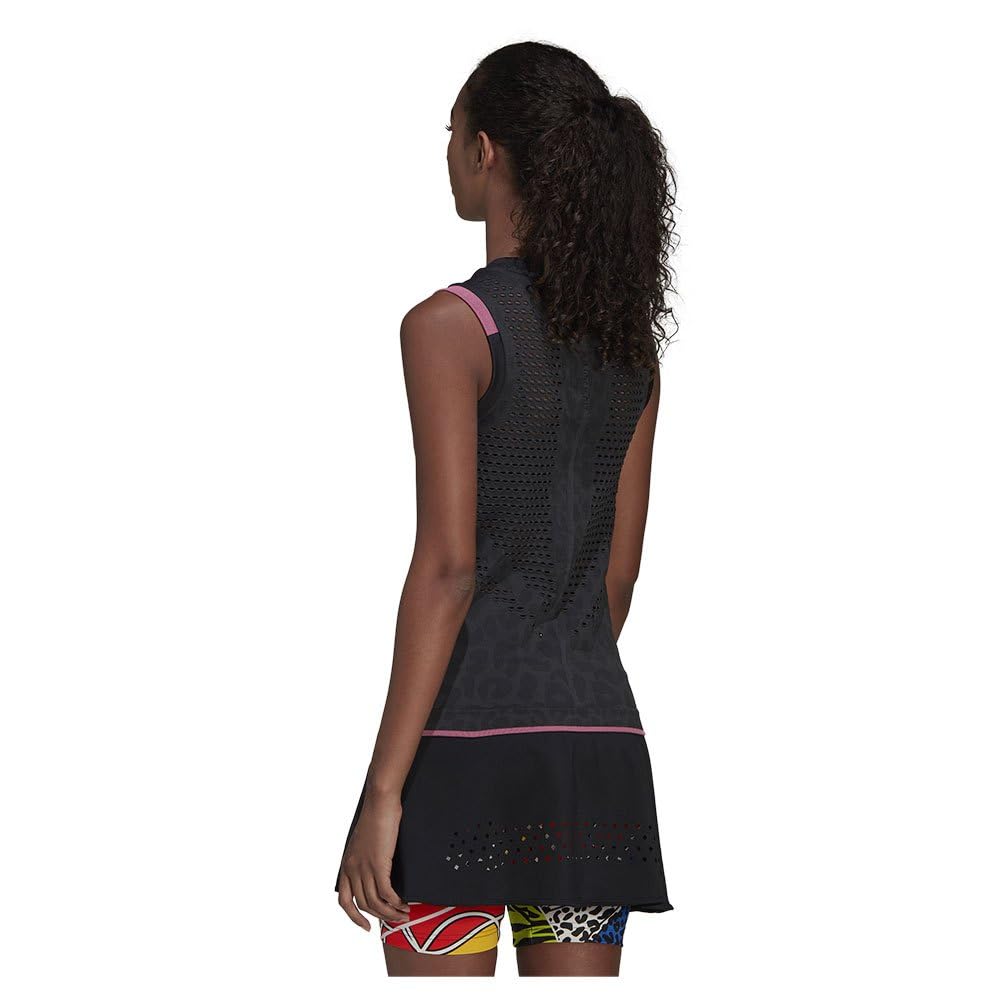 adidas Rich Mnisi Tennis Primeknit Canotta da donna, colore nero