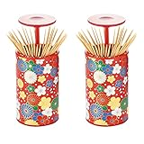 Zahnstocherhalter, automatischer offener Zahnstocherspender für Zuhause, Küche...