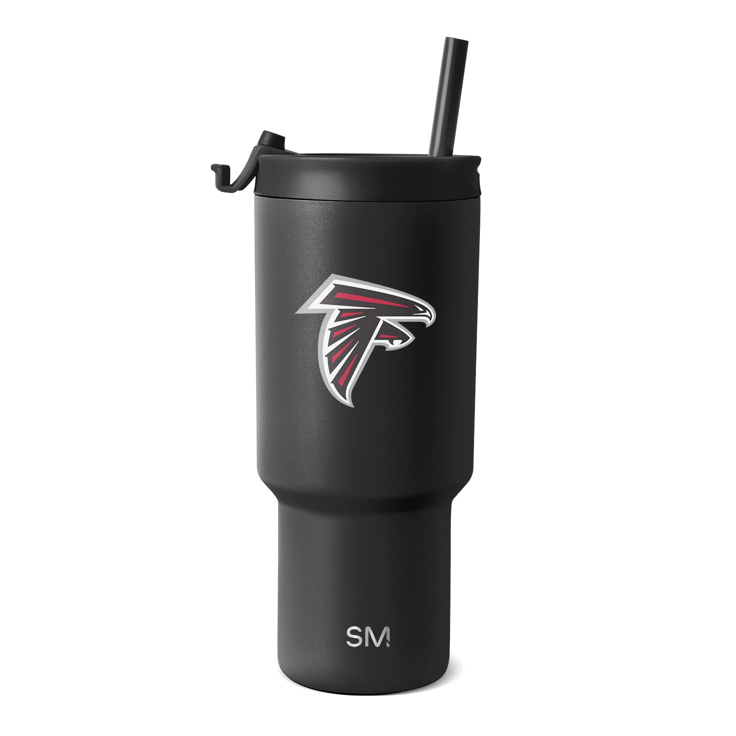Simple Modern Atlanta Falcons Tumbler with Flip Lid, Straw 30oz | NFL