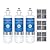 Waterdrop ADQ36006101 Replacement for LG® LT700P® Refrigerator Water Filter, Kenmore® 9690, 469690, ADQ36006102, LFXS30766S, RFC1200A, FML-3 and LT120F® Fresh Air Filter, 3 Combo
