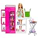 Produktbild Barbie Vorratskammer Spielset Puppe mit über 25 Teilen und Küchenaccessoires - Perfekt für Junge Gourmets und Geschenk für Kinder ab 3 Jahren, HJV38