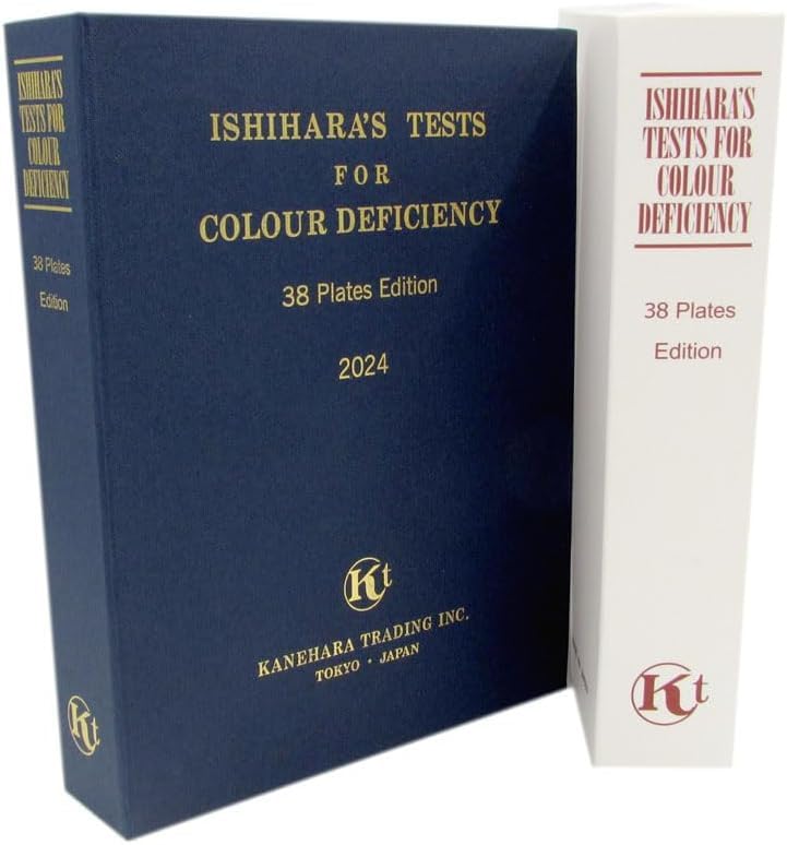Tableaux de test Ishihara pour détecter le daltonisme lot de 2 livrets 38 plaques - 3