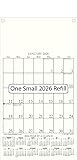 2026 Kim's Calendars 'Small' Calendar Refill measures 6' x 11'