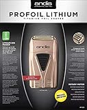 ANDIS SHAVER PLUS PROFOIL LITHIUM TITANIUM FOIL SHAVER