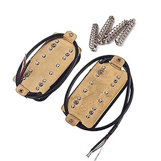 Alnicov – Ensemble de micros de guitare Alnicov 8 Humbucker à double bobine pour manche et chevalet, noir - Les Beatles, Paul McCartney, John Lennon, RIngo Starr, George Harrison Alnicov – Ensemble de micros de guitare Alnicov 8 Humbucker à double bobine pour manche et chevalet, noir – Image 4