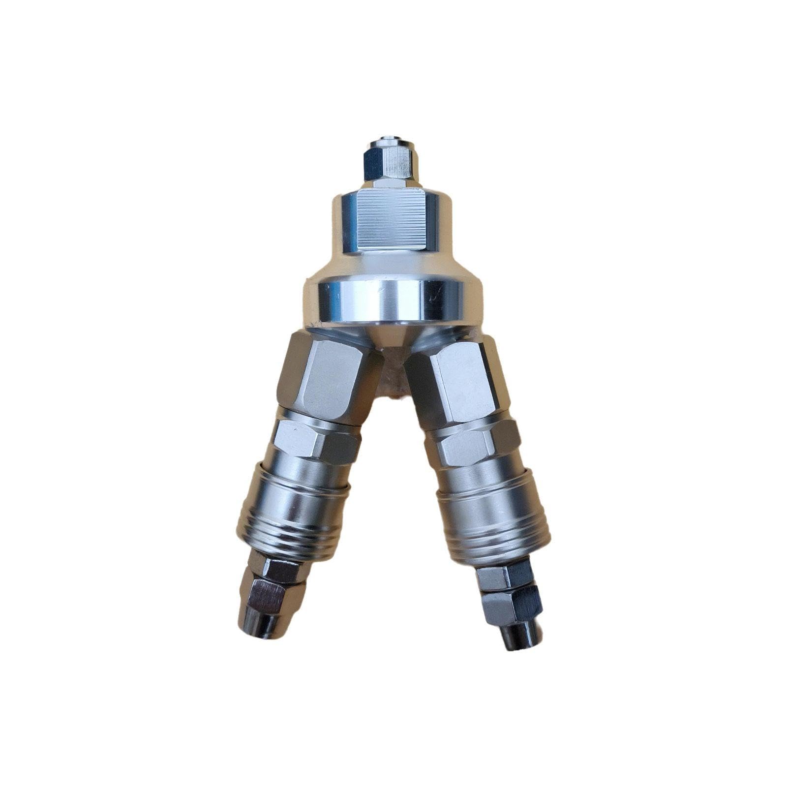 Exhaust Gas Analyzer Quick Connect Tee Diagnostic Tool Leak Testing Stainless Steel Other-picture-20