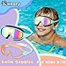 Keary 2 Pack Swim Goggles for Kids 6-14 8-14 Kids Swimming Goggles Age 3-15 4-7 4-16 8-12 For Boys Girls Youth Toddler Children Pool Water Goggle Anti Fog UV Protection Clear Wide View Waterproof