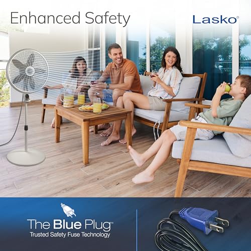 Lasko 1885 18-Inch Pedestal Fan, view 6