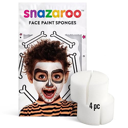 Snazaroo - Esponjas Semicirculares de Alta Densidad para Pintura...