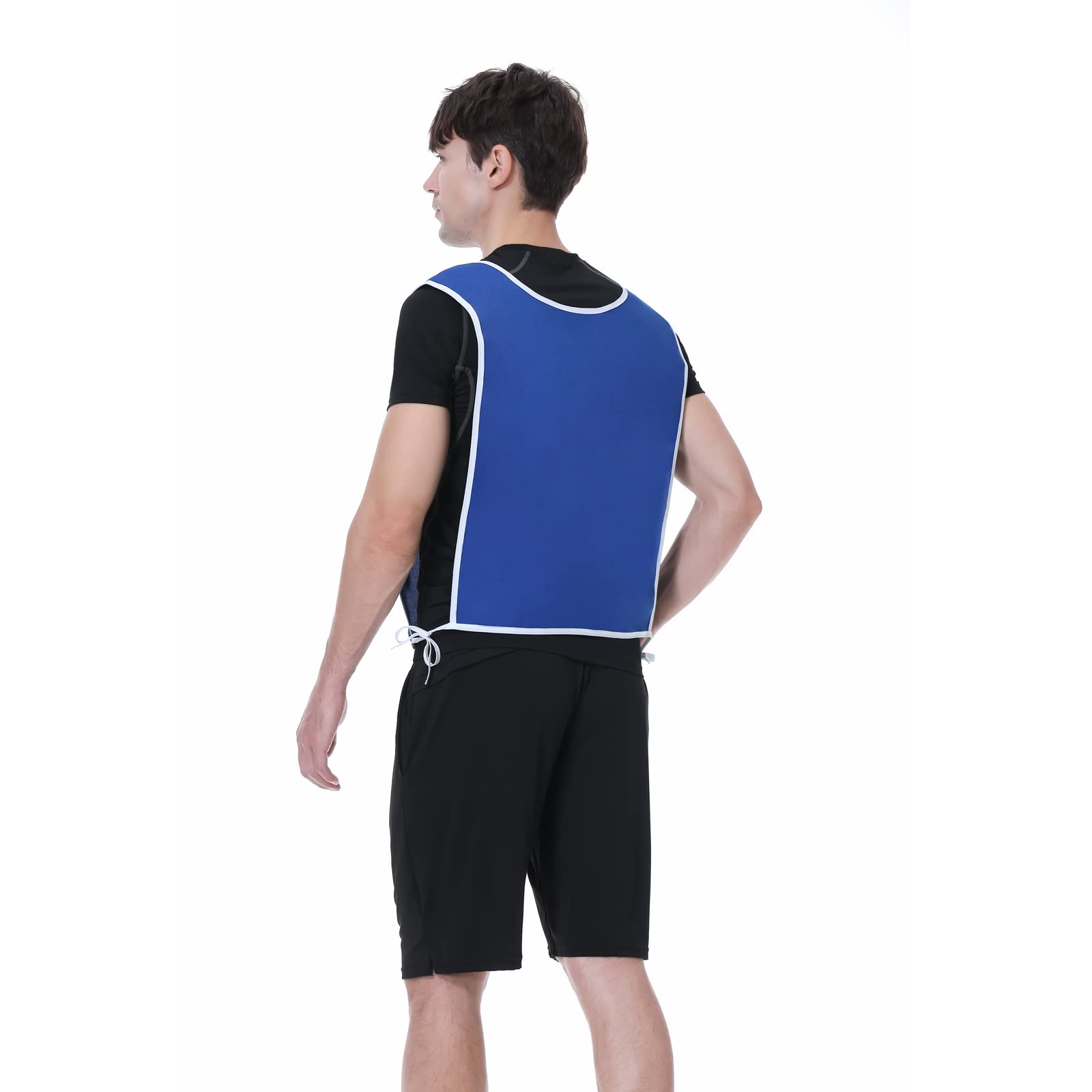 TopTie Personalizzato Scrimmage Vest Sport Evento Bavaglini con Lacci Estesi per Sci Cappotto Invernale Adulto e Giovane