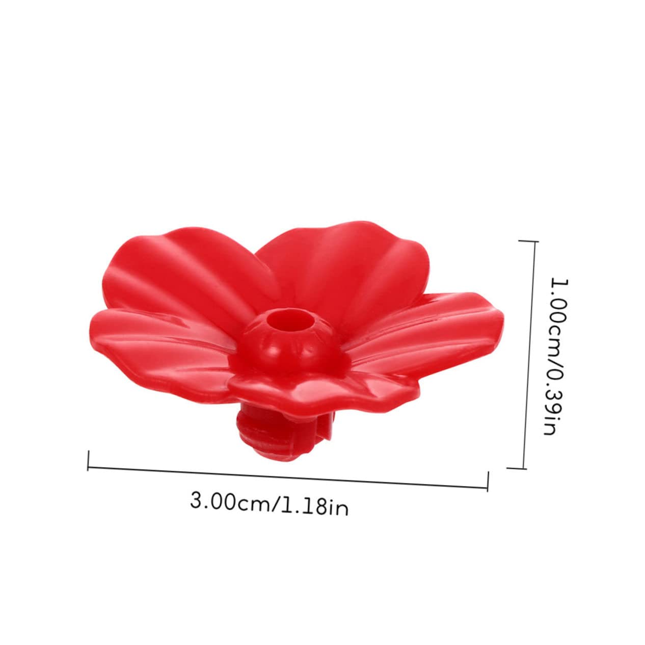 SEWOART Bird Feeder Decor 22pcs Flowers for Hummingbird Feeders Easy to Clean Assemble