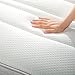 ZINUS 8 Inch Foam and Spring Mattress, Twin, CertiPUR-US Certified Foams, Mattress in A Box, White