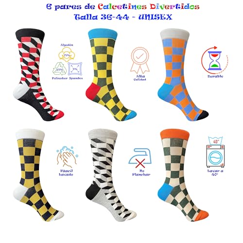 Chaussettes rigolotes pour cocooning à la maison avec le pack de 6 Cupcakes - 3
