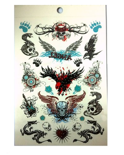Tapp Collections 280 Temporary Tattoos - M1 Style #TOP2