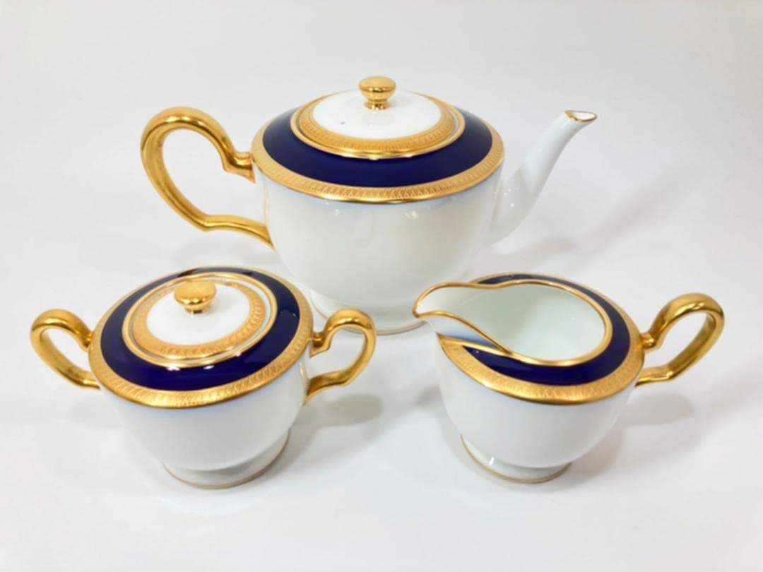 Amazon | 大倉陶園 ロイヤルブルークラウン ティーポット