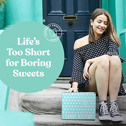 Candy Kittens Vegan Sweets - Gluten-Free - Natural Fruit Flavour Candy - Gummy Chewy Gourmet Sweets - Sour Watermelon, 4.8Oz (Pack Of 7) #TOP5