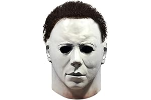 Halloween Michael Myers Mask for Youth: A Spine-Tingling Replica for the Young Thrill-Seekers