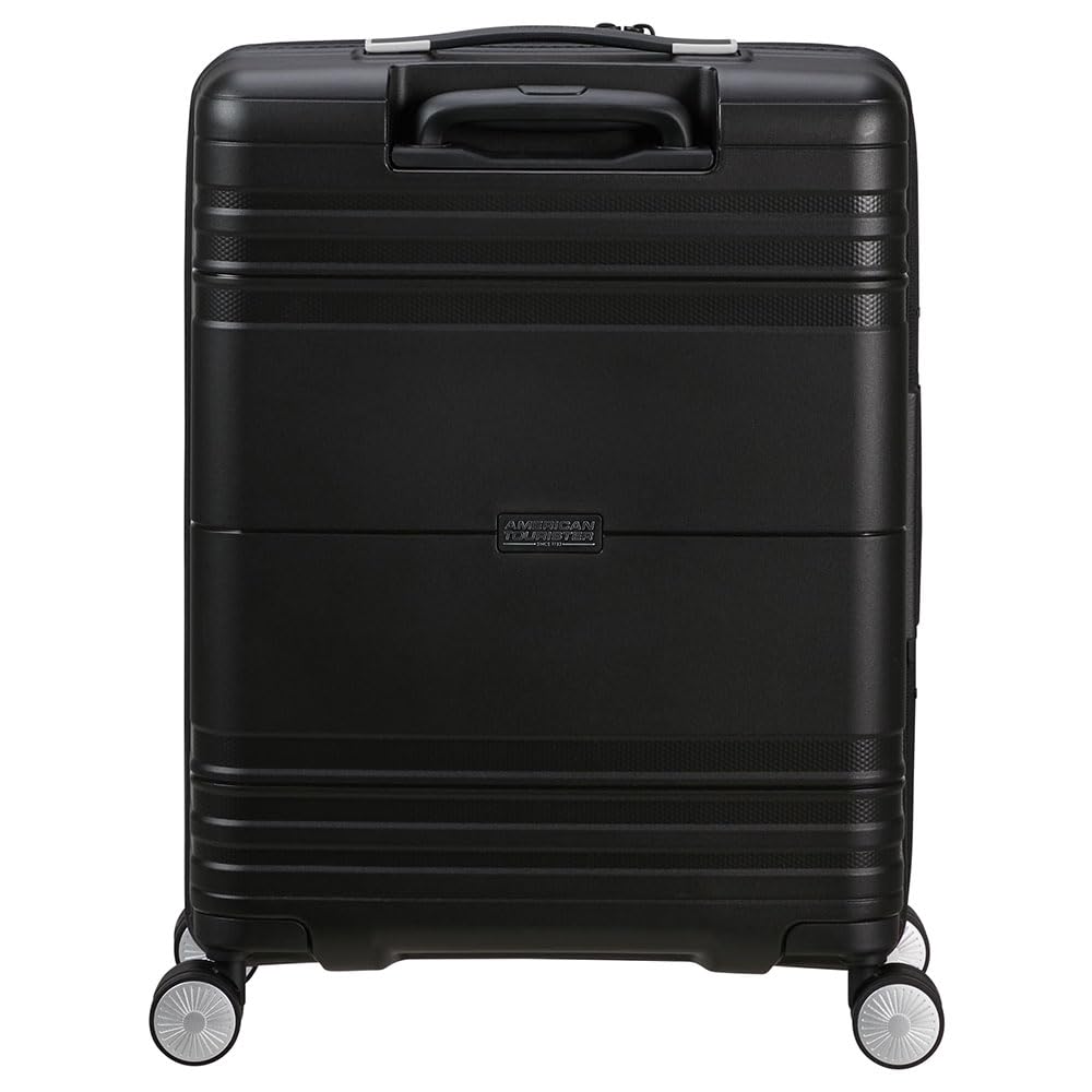 American Tourist Hello Cabin - Spinner S, rozszerzony bagaż podręczny, 55 cm, 39/45 L, Grey (Grey Melange)