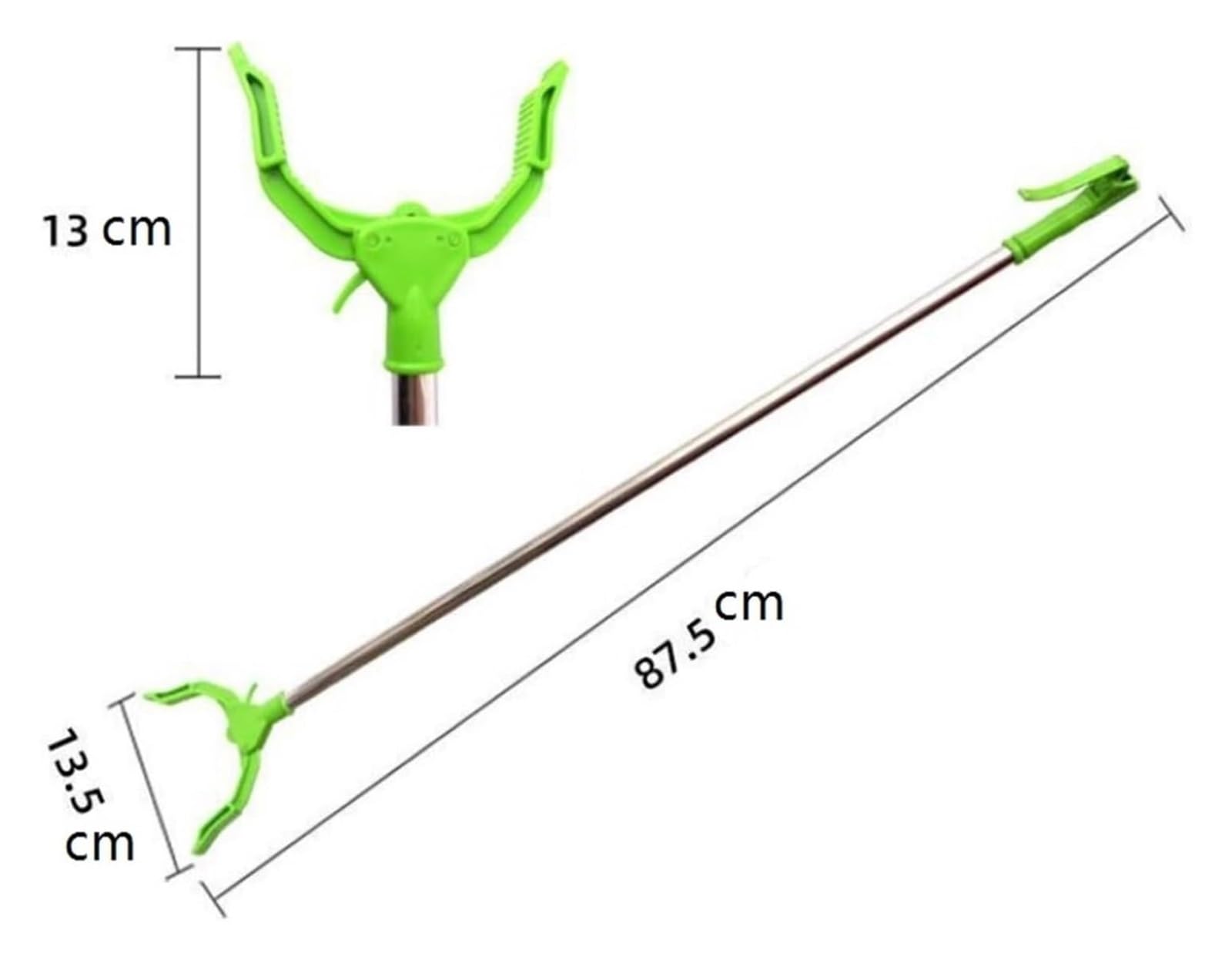 KEuLen Pinza Telescopica, Pinza Raccogli Rifiuti, Pinza for afferrare con Manico Lungo, Strumento di Raccolta, Bastone di Raccolta
