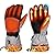 Darivefish Heated Gloves, 5V 4000mAh Rechargeable Heated Gloves for Men, 3 Heating Levels, Touchscreen, Non-Slip for Skiing, Hunting, Outdoor Work