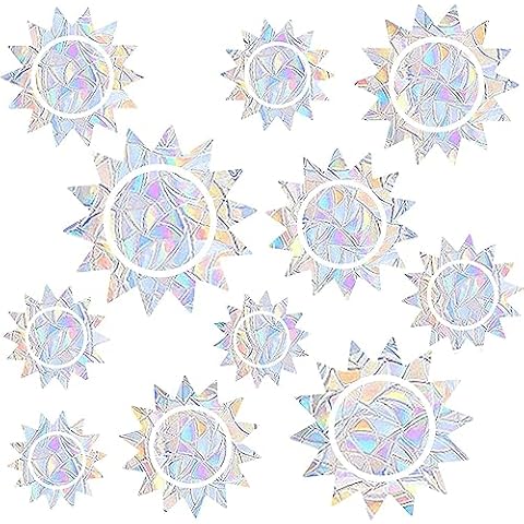 MOSITU Rainbow Sun Catcher Window Clings Cover