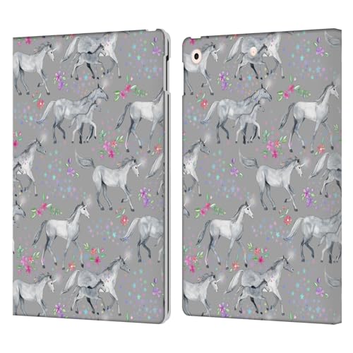 Housse iPad 10.2 cuir Micklyn Le Feuvre étui de protection haut de gamme licorne