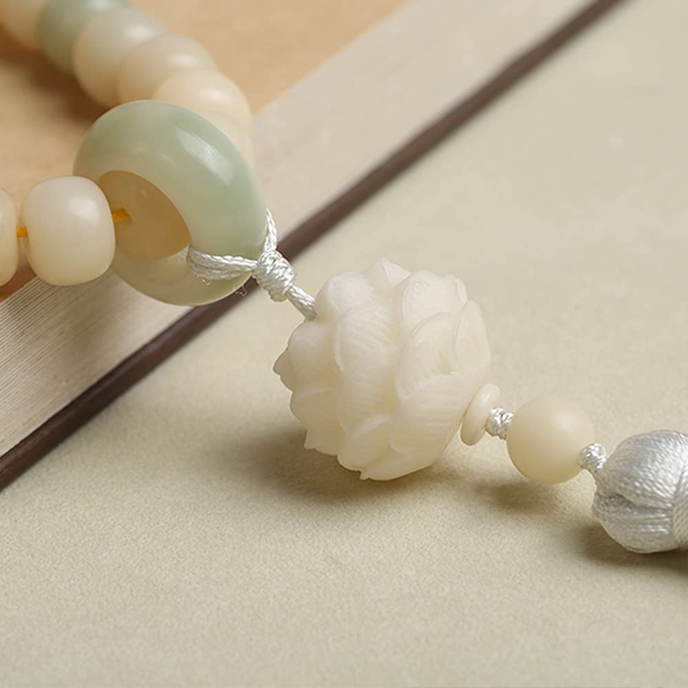 Yoga Meditazione 108 Braccialetti con Perline Naturali Bodhi