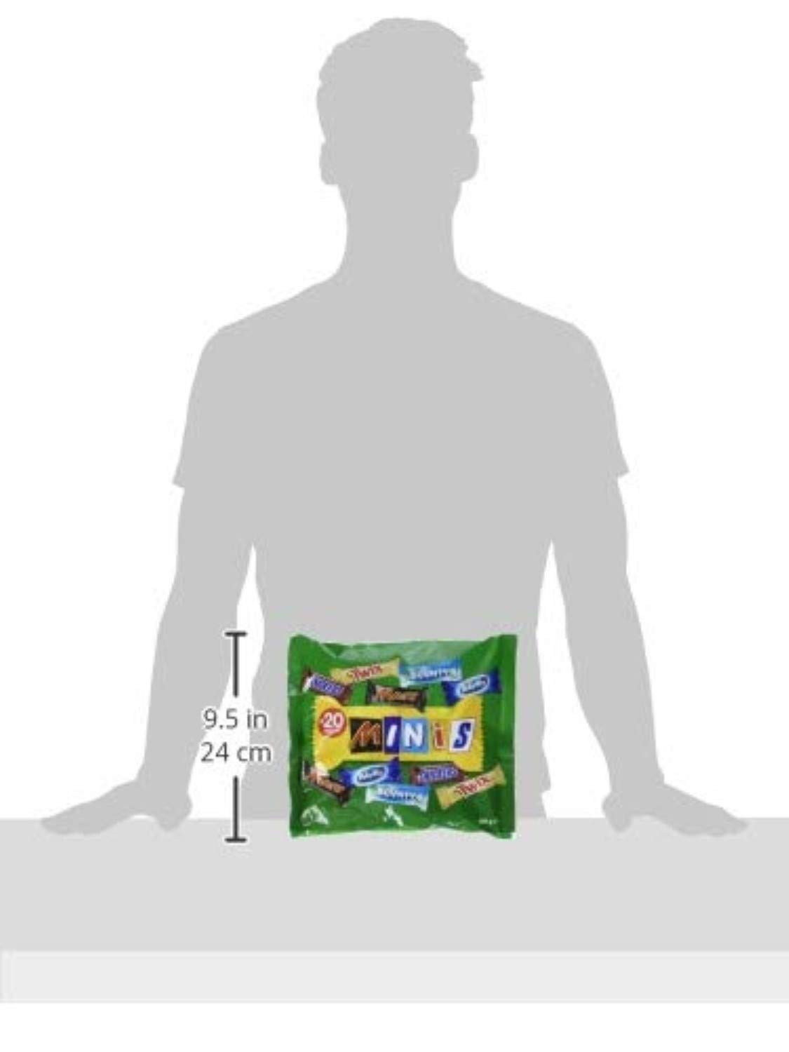 Mixed Schokoriegel | Minis | 12 Packungen in einer Box (12 x 400 g)