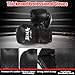 Filled Punching Bag for Adults, 4FT PU Leather Hanging Boxing Bag with 11lb Sponge Filler & 12OZ Boxing Gloves, Heavy Kicking Bag Boxing Equipment for MMA Training Karate Kickboxing