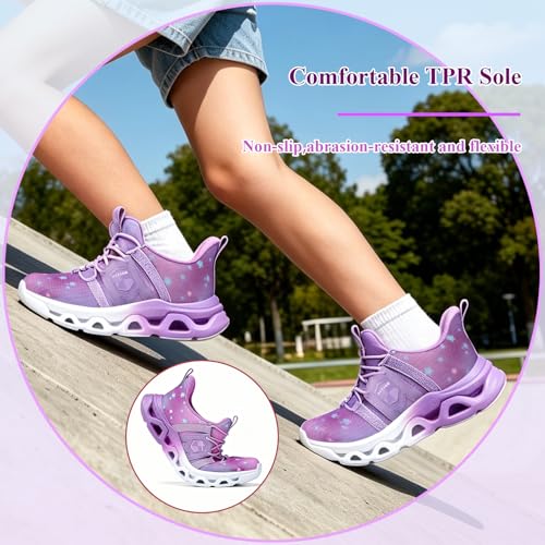 Image of VITUOFLY Boys Girls Sneakers Kids Mesh Lightweight Running Tennis Shoes